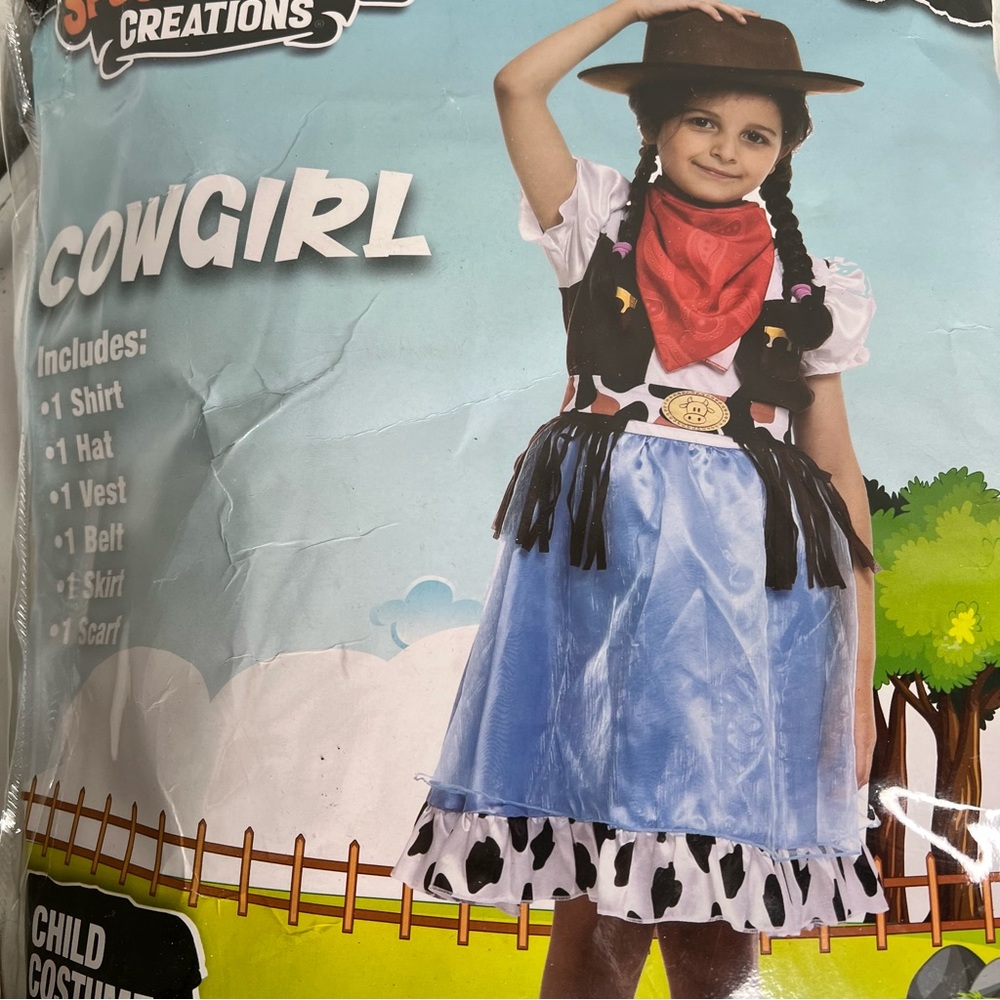 Spooktacular Creations Cowgirl costume small new